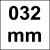 SERRA COPO 032MM 1.1/4 VH0114 (STARRETT)
