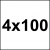 LONA TERREIRO 4x100 PRETA (NORTENE)