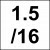 CHAVE COMBINADA 01 81 1.5/16 (GEDORE)