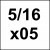 CHAVE FENDA 01 5/16x05 (GEDORE)