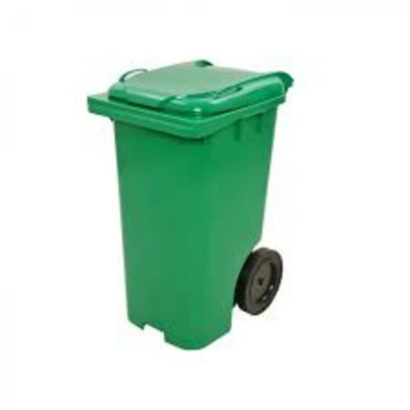CONTENTOR C/ TAMPA 240 LITROS 03 VERDE (JSN)