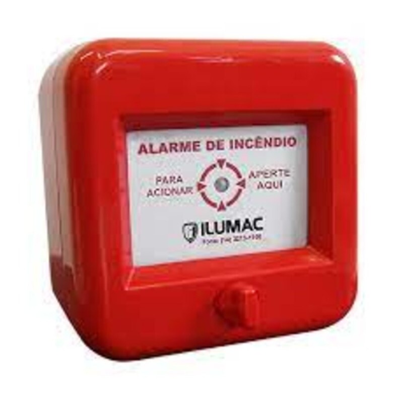 ACIONADOR MANUAL ENDERECAVEL C/SIRENE AMER522 (INTELBRAS)