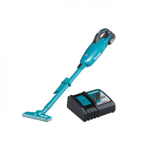 ASPIRADOR DE PÓ DCL281F C/BATERIA 18V 3AH C/CARREG. FLUXO DE AR 1,5 M³ CAP 750ML (MAKITA)