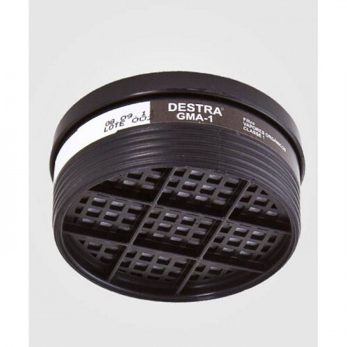 FILTRO QUÍMICO GMA-1 PARA RESPIRADOR PROTEÇÃO CONTRA VAPORES ORGÂNICOS(DESTRA)