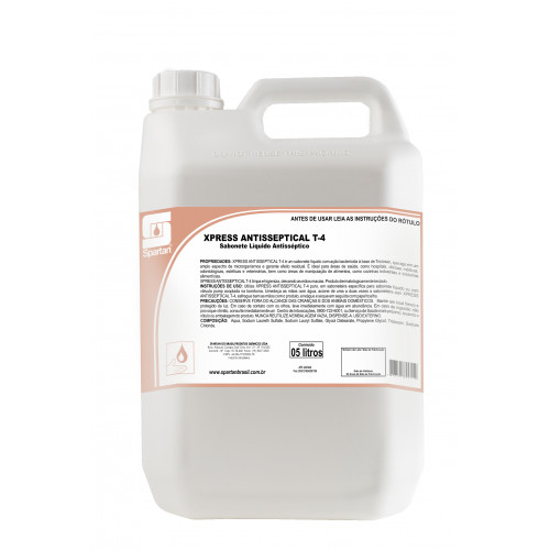 SABONETE ANTISSEPTICO XPRESS T4 5L (SPARTAN)