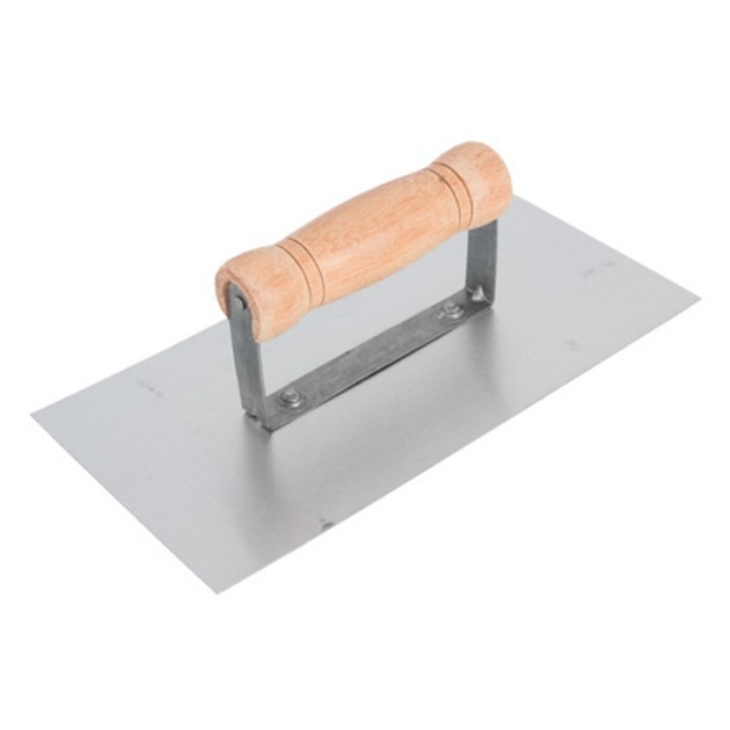 DESEMPENADEIRA AÇO LISA 25X12CM (ECCOFER)