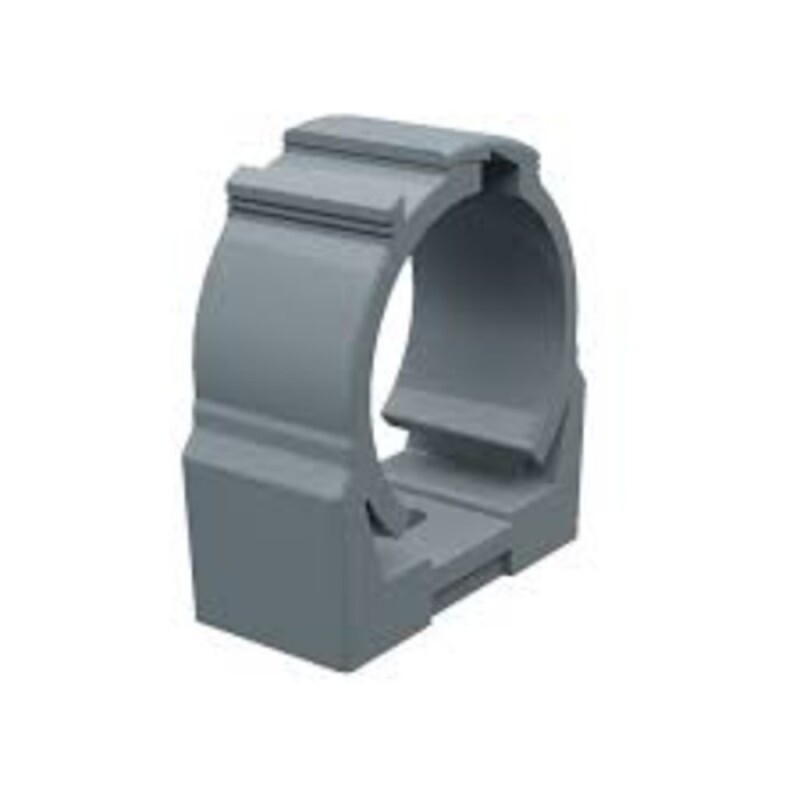 ABRACADEIRA PVC CINZA P/ELETRODUTO S/ROSCA 3/4"