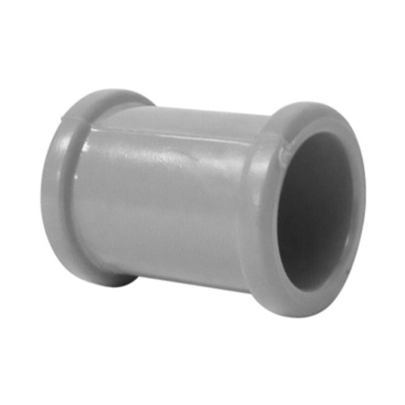 LUVA DE ENCAIXE PVC CINZA S/ROSCA 1/2"
