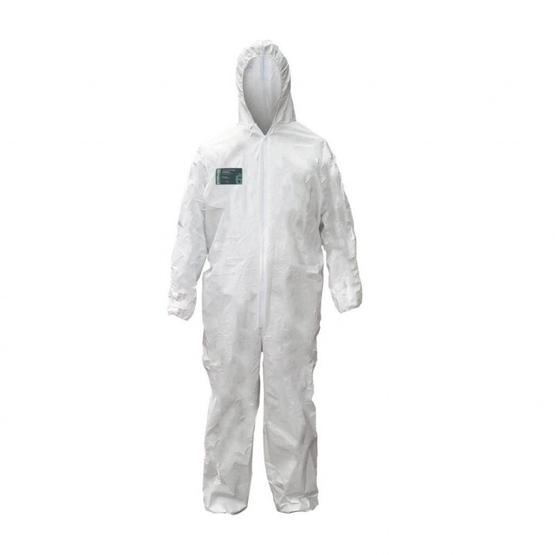 MACACÃO TYVEK 03 STEELGEN TAM G LAMINADO MICROPOROSO BRANCO TIPO 6 GRAMATURA 50GR/M² C.A 20662(VICSA)