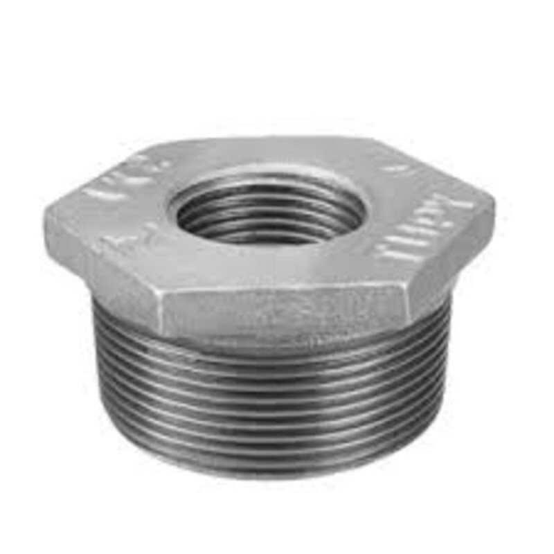 BUCHA DE REDUCAO 2" X 1" GALVANIZADO (241) (TUPY)