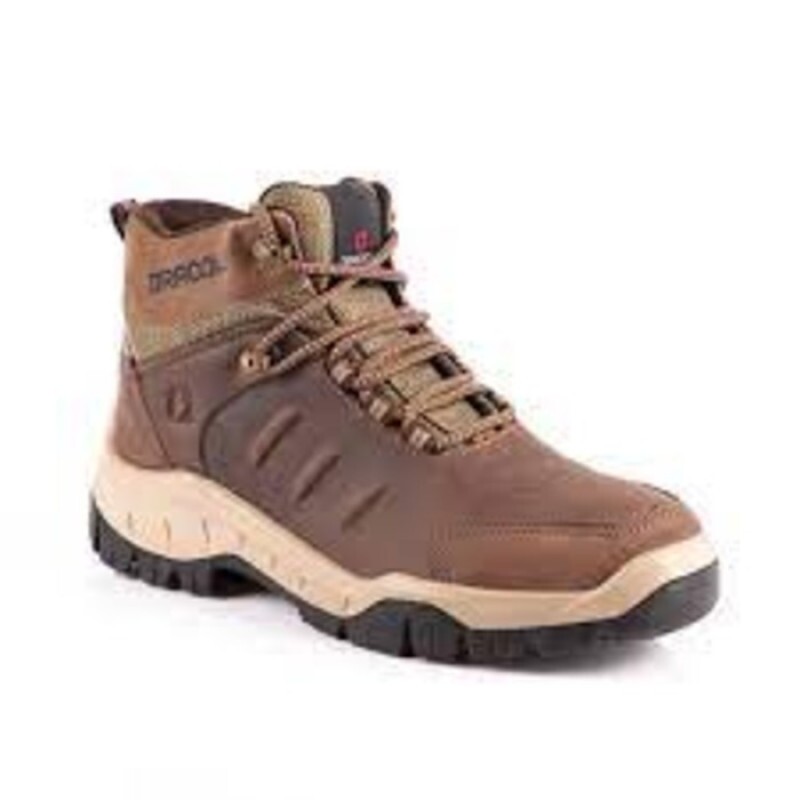 BOTINA 15 BRACOL NOBUCK BDG Nº44 MARROM CAFE C.A 40872 (BSB)