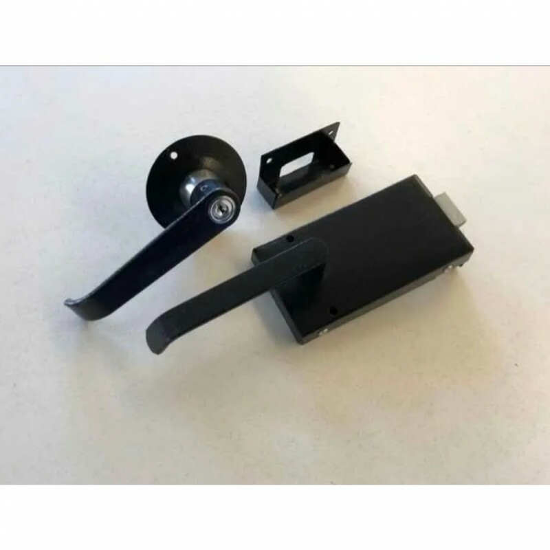 FECHADURA PORTA CORTA FOGO COMPLETA LADO INTERNO C/CHAVE