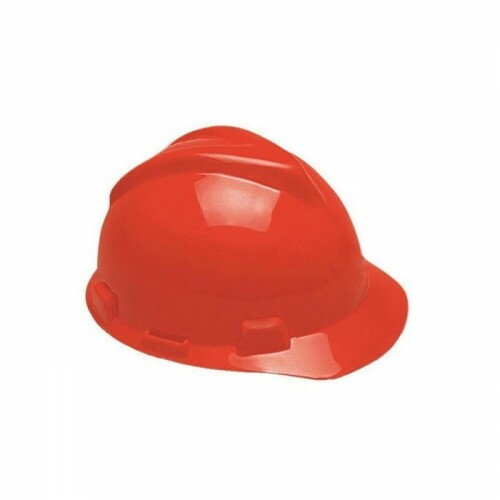 CAPACETE SEGURANCA 02 VERMELHO C/CARNEIRA E JUGULAR 311313 (MSA)