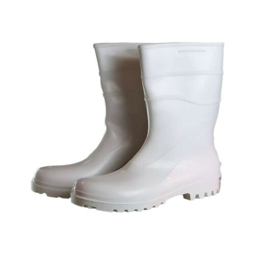 BOTA PVC S/F C/C BRANCA Nº38 (BRACOL)