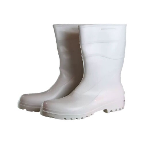 BOTA PVC S/F C/C BRANCA Nº43 (BRACOL)
