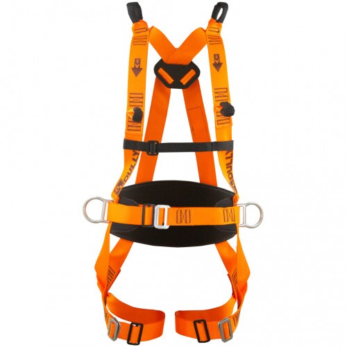 CINTO 02 SEG. PARAQUEDISTA 5 PONTOS DE ANCORAGEM DLT-023 NBR 15836 NBR 15837 C.A 38573 (DULLY)