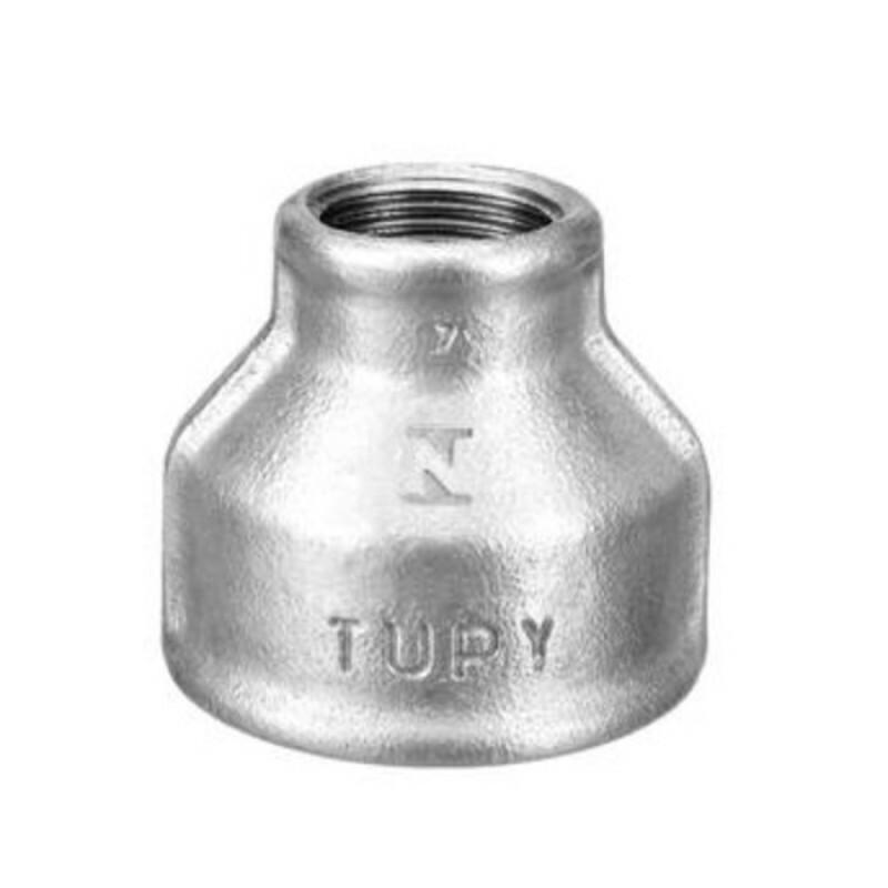 LUVA DE REDUÇÃO 1 X 1.2" GALVANIZADO (TUPY)