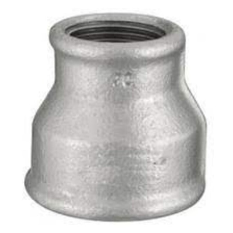 LUVA DE REDUÇÃO 1 X 1.1/2" GALVANIZADO (TUPY)