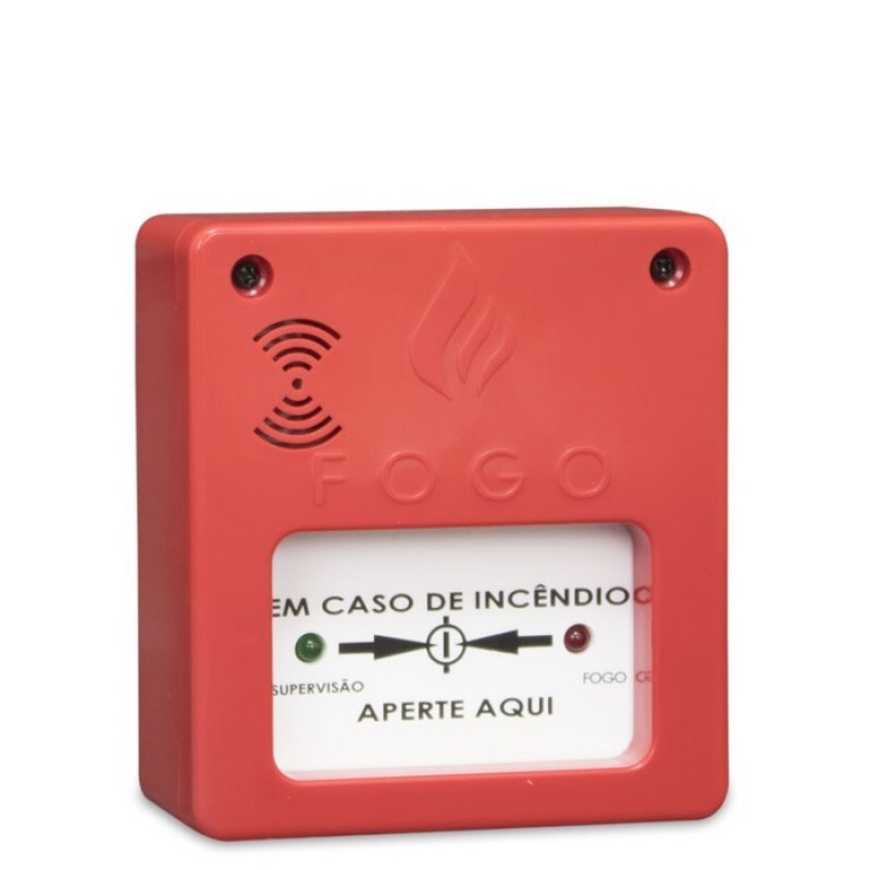 ACIONADOR MANUAL CONVENCIONAL COM SIRENE 12CV (SEGURIMAX)