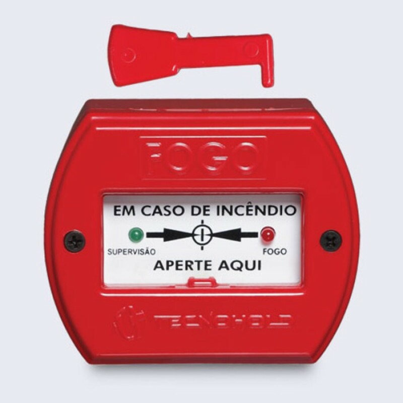 ACIONADOR MANUAL ENDEREÇÁVEL COM BUZZER (TECNOHOLD)