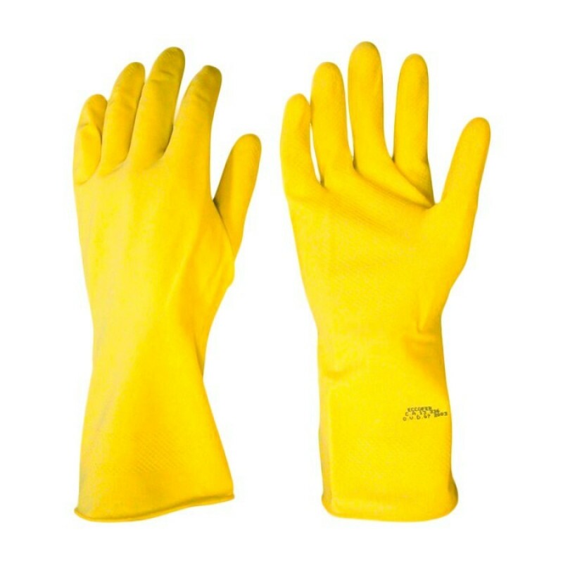 LUVA 03 LATEX NATURAL FLOCADA MBLIFE 08 TAM M EN374 C EN388 1000X C.A 44541 (MEDIX)