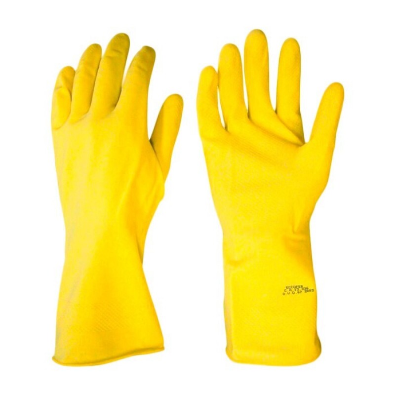 LUVA 03 LATEX NATURAL FLOCADA MBLIFE 08 TAM M EN374 C EN388 1000X C.A 44541 (MEDIX)
