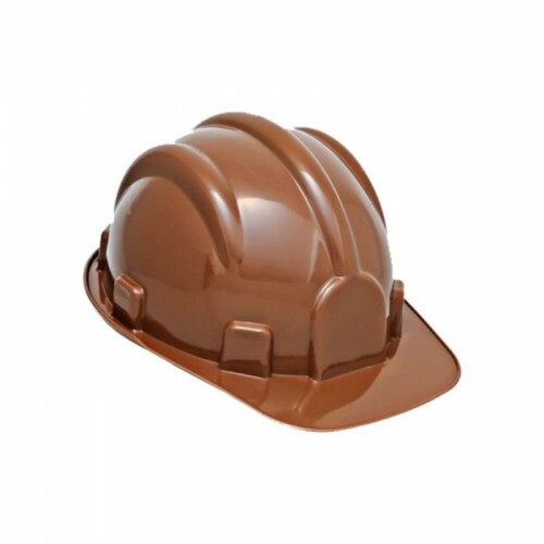 CAPACETE SEGURANCA 05 MARROM C/CARNEIRA (LIBUS)