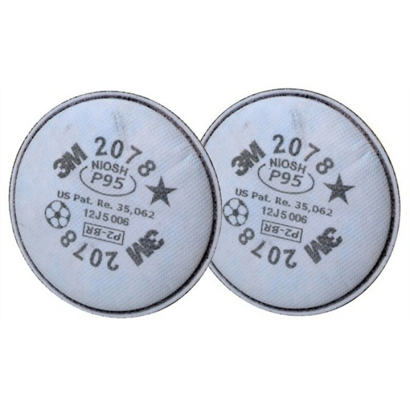 FILTRO 01 P/RESPIRADOR 6200 MOD.2078 PFF2 P/POEIRA E NEVOAS HB004290860 C.A 4115 (3M)