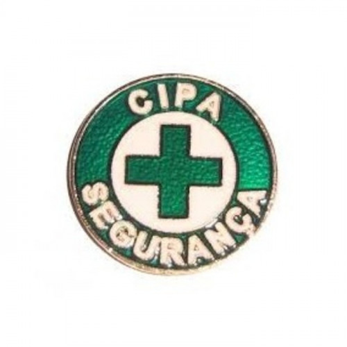 DISTINTIVO CIPA SEGURANCA 25X25MM MEDIO