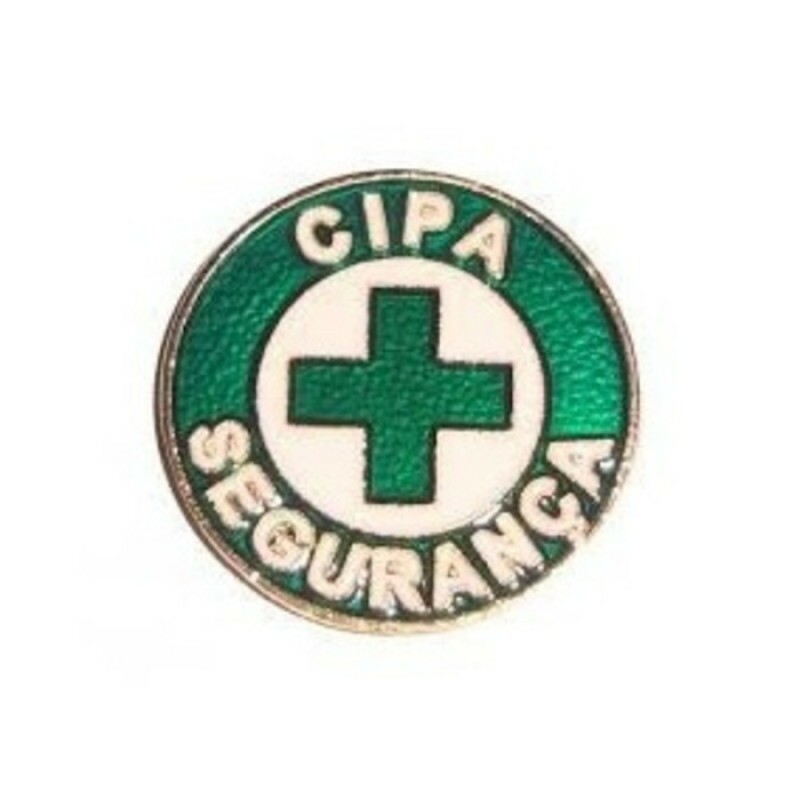 DISTINTIVO CIPA SEGURANCA 30X30MM GRANDE