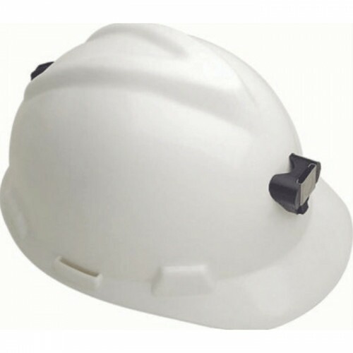 CAPACETE 02 SEGURANÇA MSA BRANCO ABA FRONTAL MINEIRO C/SUSPENSÃO E JULGULAR CLASSE E TIPO 1 C.A 498