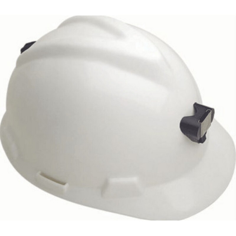 CAPACETE 02 SEGURANÇA MSA BRANCO ABA FRONTAL MINEIRO C/SUSPENSÃO E JULGULAR CLASSE E TIPO 1 C.A 498