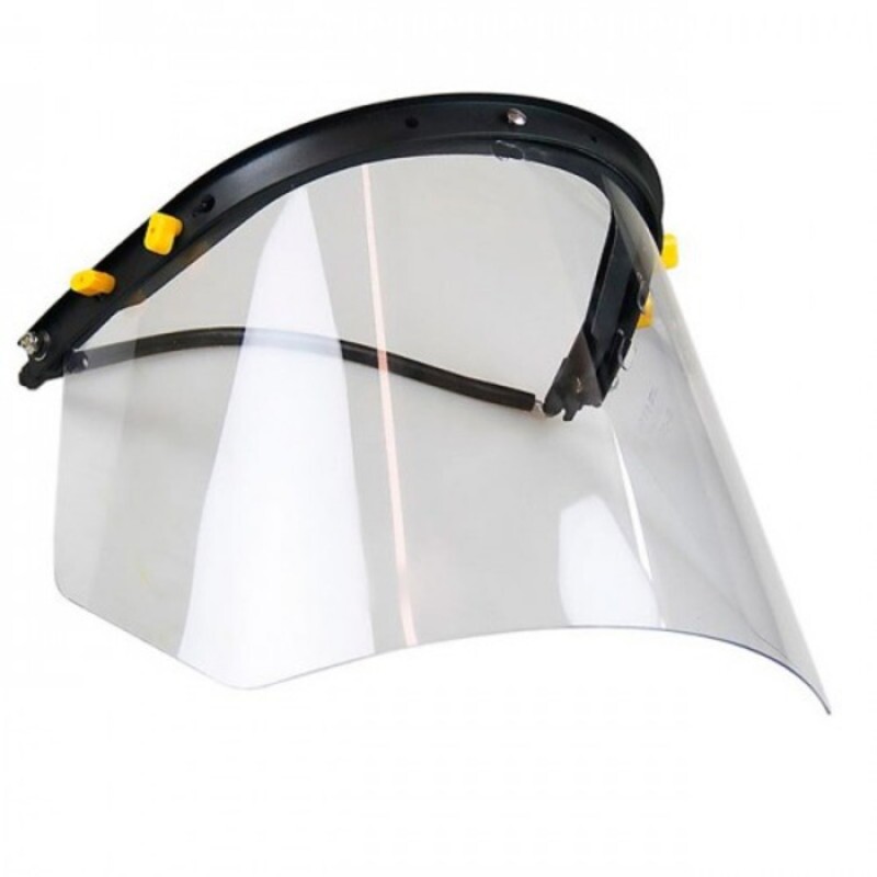 SUPORTE COM VISOR INCOLOR PARA CAPACETE