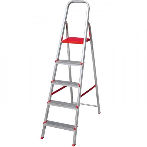 ESCADA RESIDENCIAL ALUMINIO 05 DEGRAUS