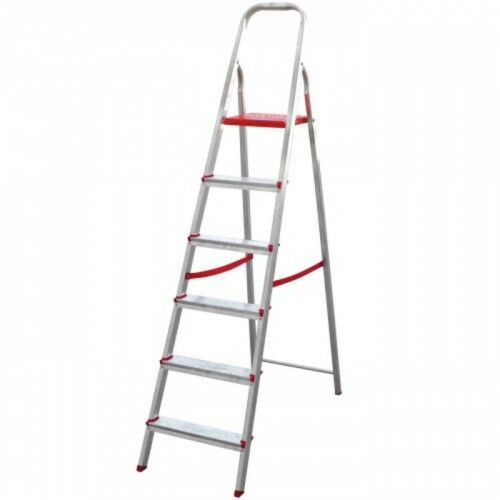 ESCADA RESIDENCIAL ALUMINIO 06 DEGRAUS