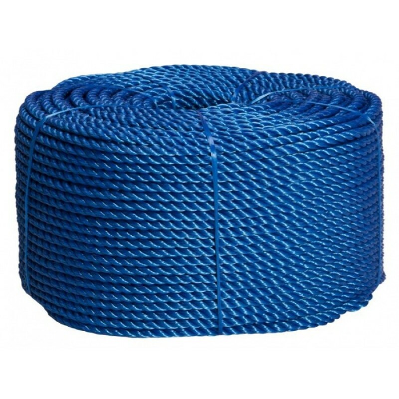CORDA TORCIDA POLIETILENO 10MM - 3/8 ROLO 220M/11KG