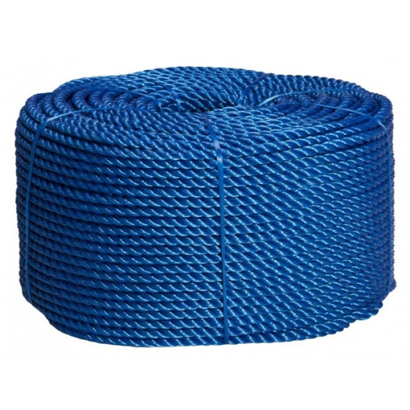 CORDA TORCIDA POLIETILENO 10MM - 3/8 ROLO 220M/11KG