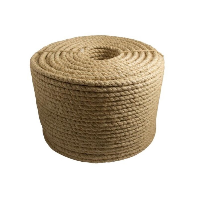 CORDA TORCIDA SISAL 14MM - 9/16 ROLO 220M/21KG