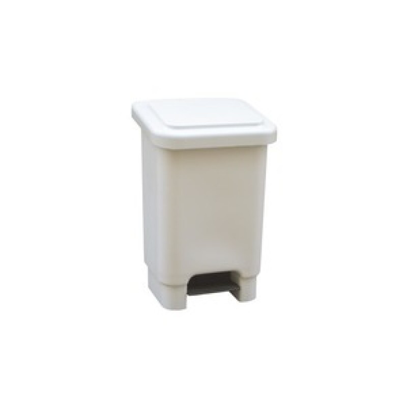 LIXEIRA RETANGULAR COM PEDAL 25 LITROS (LAR PLÁSTICOS)