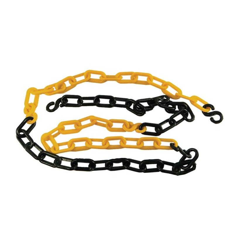 CORRENTE PLASTICA ELO 1 PEQUENO AM/PR (PLASTCOR)