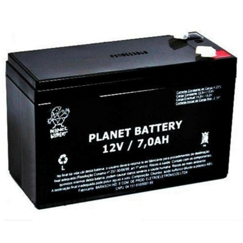 BATERIA CHUMBO ACIDO TENSAO 12V CORRENTE 5.0AH 8,8X10X6,8 P/CENTRAL SAFIRA (LEADHOO)