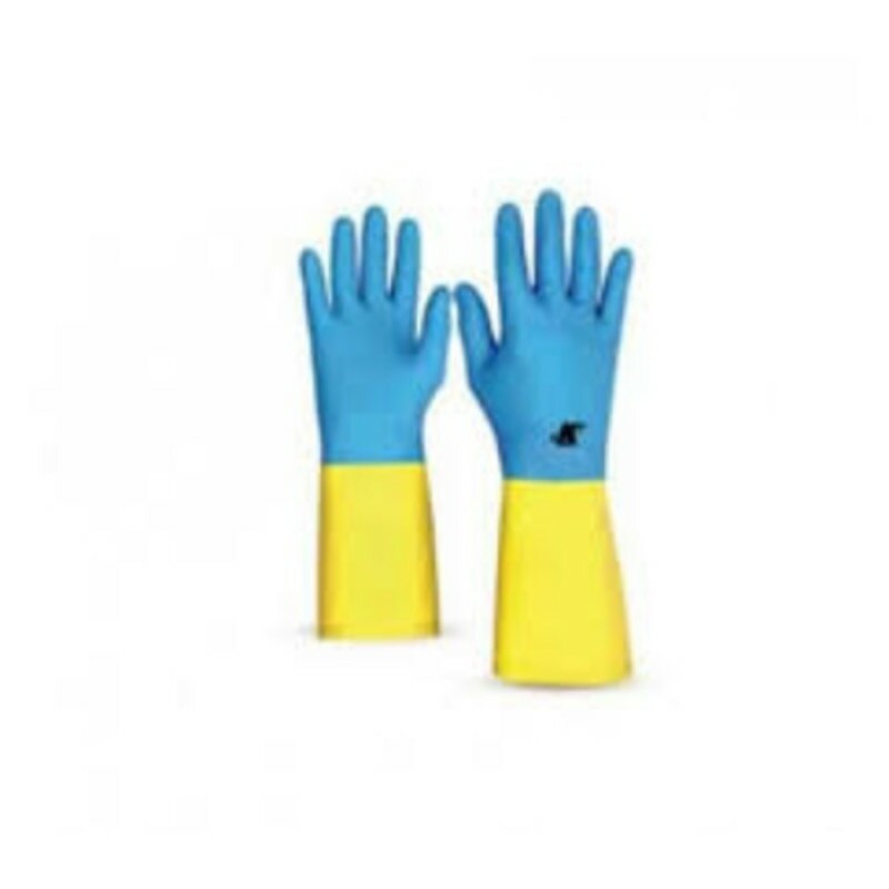 LUVA 04 NEOPRENE FLOCADA NFLEX 10 TAM GG EN388 2110X  EN374 AKLNPT C.A 49127 (MEDIX)