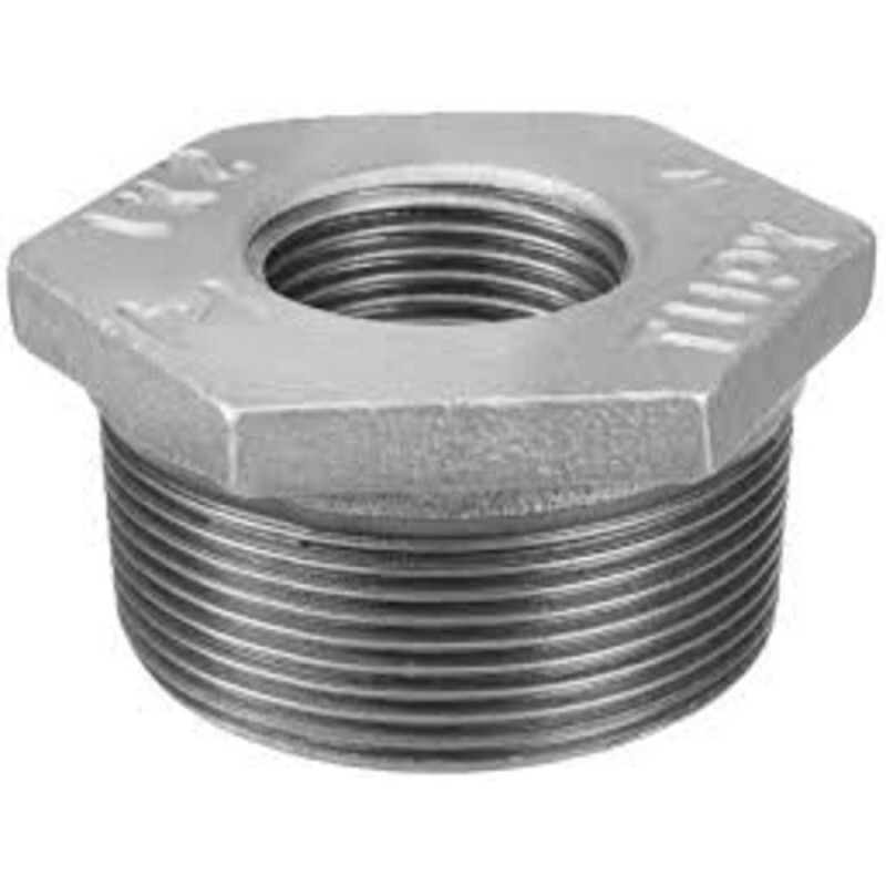 BUCHA DE REDUCAO (06) 6" X 4" GALVANIZADO (241) (TUPY)