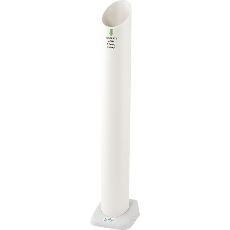 LIXEIRA P/ COPO DESCARTAVEL DE CAFE (TRILHA)