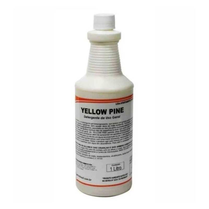DETERGENTE GEL E DESENGRAXANTE  YELLOW PINE  1LT (SPARTAN)