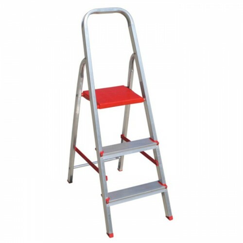 ESCADA RESIDENCIAL ALUMINIO 03 DEGRAUS;