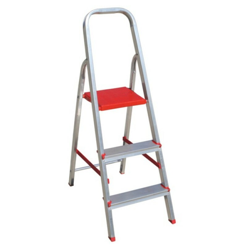 ESCADA RESIDENCIAL ALUMINIO 03 DEGRAUS;