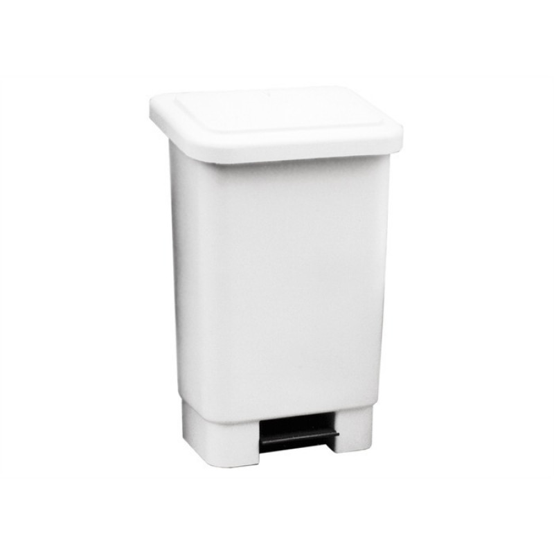 LIXEIRA RETANGULAR COM PEDAL 15 LITROS (LAR PLÁSTICOS)