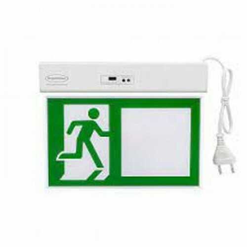 PLACA ACRILICA LED ROTA DE FUGA (SEGURIMAX)