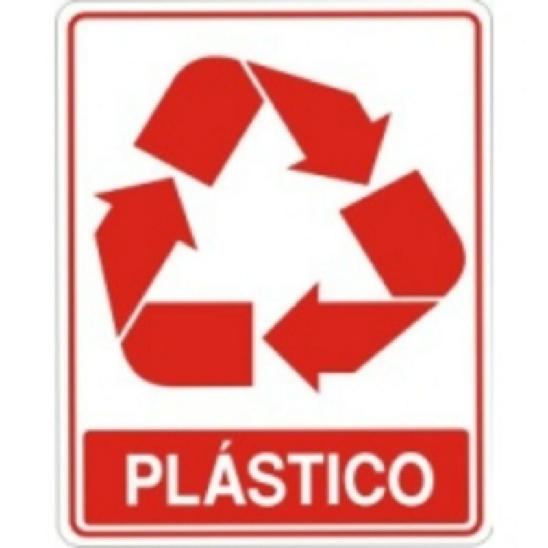 ADESIVO PARA COLETA SELETIVA PLÁSTICO (MULTPLACAS)